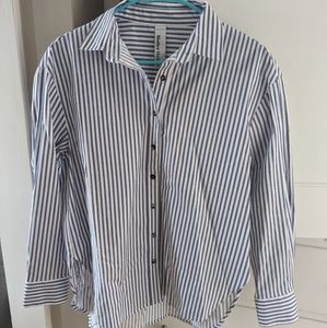 Mother Oxford Size 1 striped shirt, NWOT